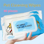 Natural Pet Grooming Wipes – Organic, Alcohol-Free & Gentle for Dogs & Cats
