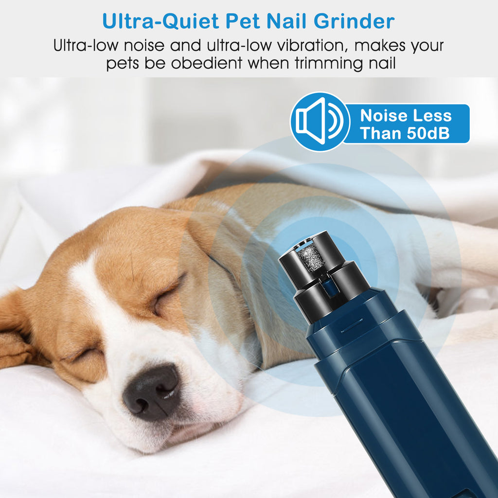 Pet Nail Grinder – Safe & Quiet Nail Trimmer for Dogs & Cats