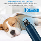 Pet Nail Grinder – Safe & Quiet Nail Trimmer for Dogs & Cats