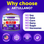 Advanced 20-in-1 Dog Multivitamin Chews for Joint, Gut & Coat Health