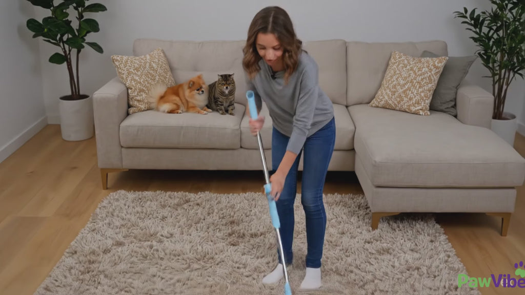 Pet Hair Remover Rake – Deep Clean Fur Easily | PawVibe